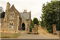 TL0387 : Cemetery Lodge by Richard Croft