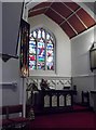 Altar and window, St Margaret of Antioch, Station Road, Edgware