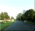 TL6669 : Entering Chippenham on the B1085 Dane Hill Road by Geographer