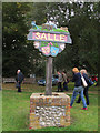 Salle village sign