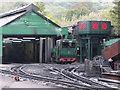 Snowdon Mountain Railway sheds at Llanberis