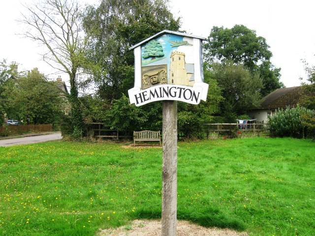 Hemington signpost