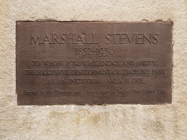 Marshall Stevens Memorial Plaque