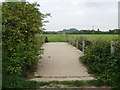 Footbridge over Aldingbourne Rife