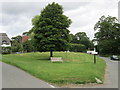 Village green, Ham in Wiltshire