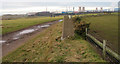 Trig point at Seascale