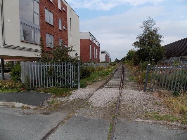 Disused railway line, Oswestry