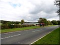 Tractor entering Newhouses Farm