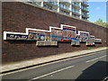 Mural ceramic, Hamtun Street, Southampton