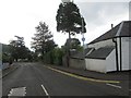 The B872 heading south through Garelochhead in Argyll