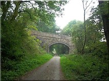 SK1753 : Bridge over the Tissington Trail near Crakelow Farm by Jonathan Clitheroe