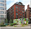 Street art in the Piccadilly Basin