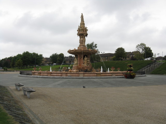 Doulton fountain, Glasgow Green