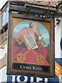 The Cross Keys sign