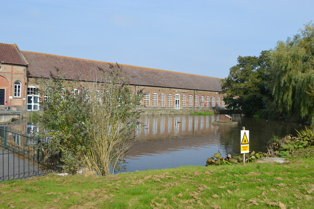 Former Clarks shoe factory at Dowlish Ford