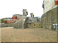 TM2831 : Inside the moat at Landguard Fort by Adrian S Pye