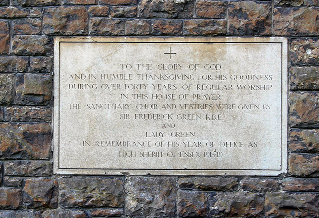 All Saints, Chigwell Row - Memorial