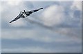 A fly past by Avro Vulcan XH558 at Prestwick Airport