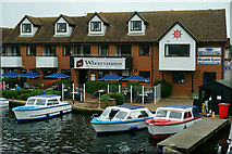 TG3018 : Wherrymans at Wroxham by Peter Trimming