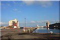 The flour mill in Avonmouth docks