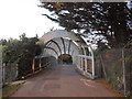 Footbridge over the railway, Racecourse Lane