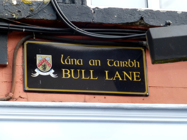 Sign, Bull Lane