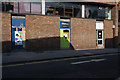 SU4829 : Rear entrances to shops in King's Walk by Peter Facey