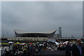 View of the Aquatics Centre from the Classic Car Boot Sale #2