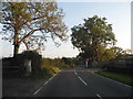 Ifield Road leaving Charlwood