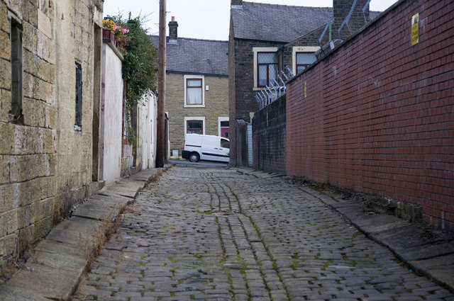 The back of Ramsbottom Street