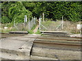 Chipstead:  Public footpath across the railway