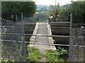 Chipstead:  Public footpath across the railway