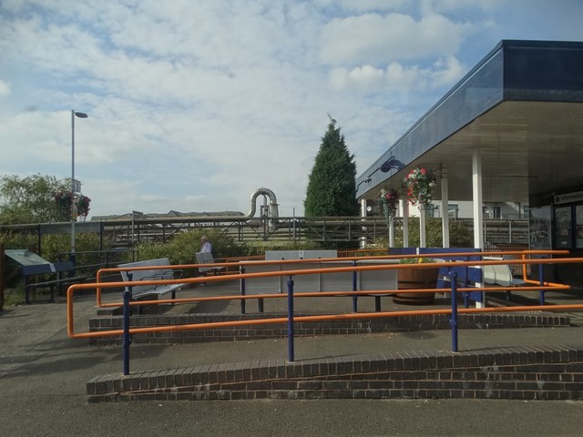 At Burton-on-Trent Railway Station