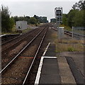 Towards the former Oswestry junction from Gobowen