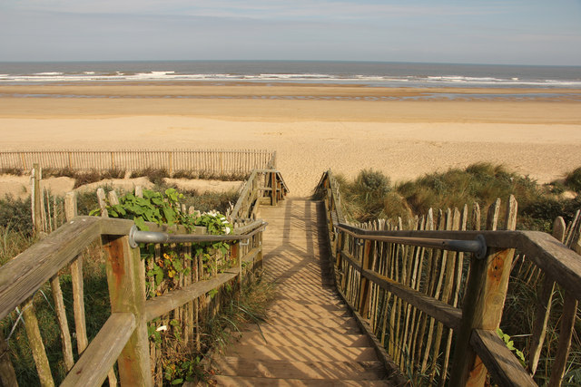 Beach steps