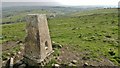 Trig point above Hill House