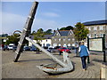 V9948 : French Armada Anchor, The Square, Bantry by Kenneth  Allen
