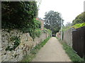 Path from Salisbury Field to Fordington Green