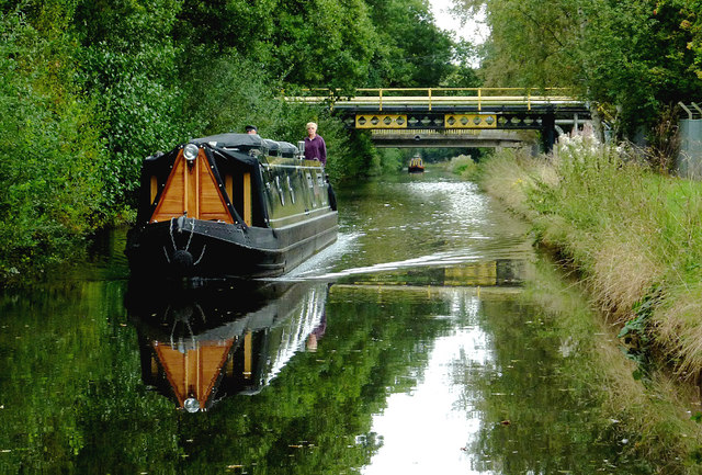 Staffordshire and Worcestershire Canal at Four Ashes, Staffordshire