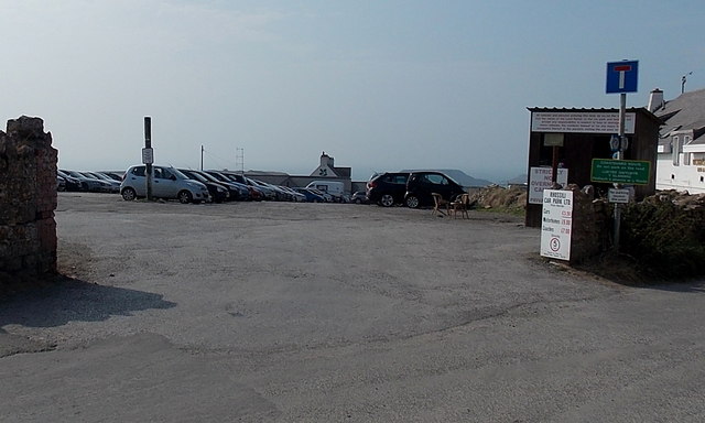 Entrance to Rhossili Car Park