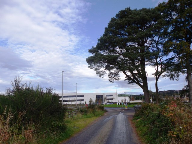 Approaching Westhill Business Park