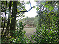 The derelict chapel at Thursford Castle