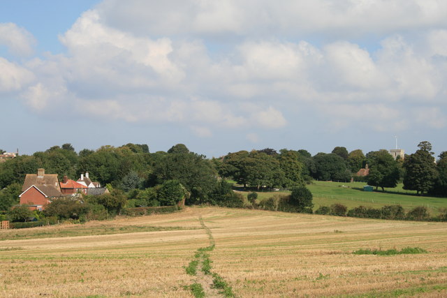 Footpath from Northbourne Road to Eastry © Hugh Craddock cc-by-sa/2.0 ...