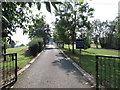 The entrance drive to Anamar Primary School, Annaghmare TD