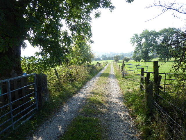 Footpath & track south of Warslow