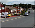 Kelly Communications van in Malpas, Newport