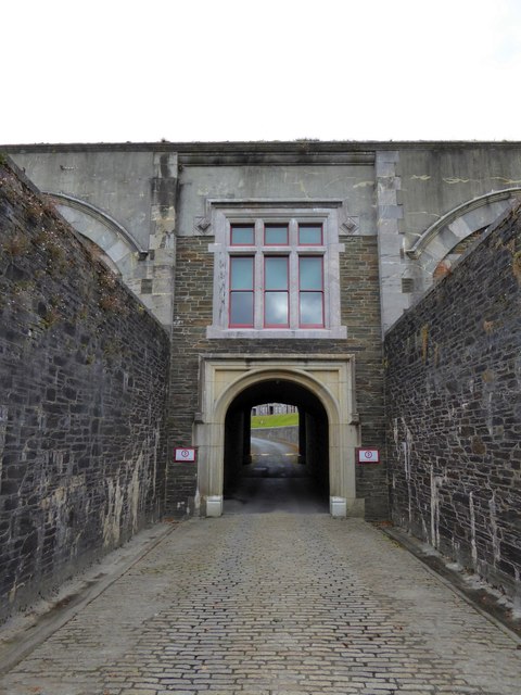 The inner archway of Crownhill Fort