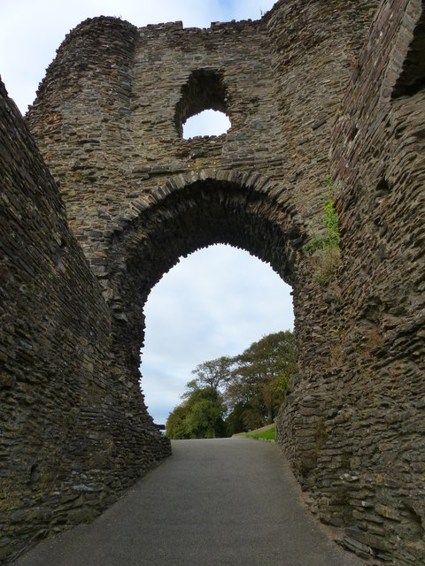 Entrance to Launceston Castle