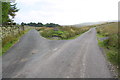 Fork for roads to Artlegarth (left) and Adamthwaite (right)