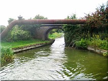 SP8314 : Grand Union Canal: Aylesbury Arm: Pipe Bridges by Nigel Cox